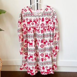 Hanna Andersson Girls Nightgown, Size 6-7